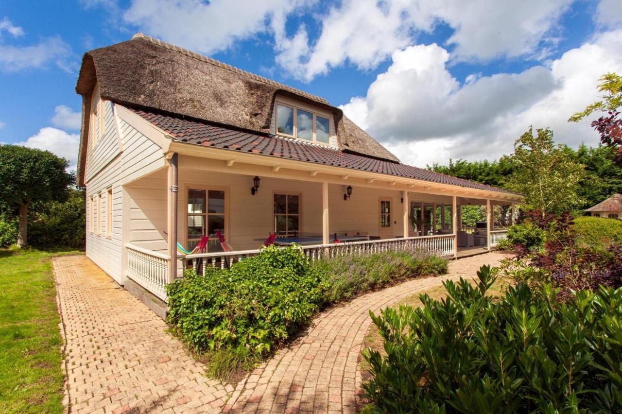 Beautiful American Style Villa With Heated Pool And Jacuzzi Heerhugowaard Exteriér fotografie